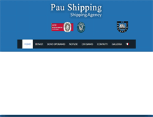 Tablet Screenshot of pau-shipping.com